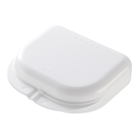 MEDIBLINK Posodica za zobni aparat S bela M040